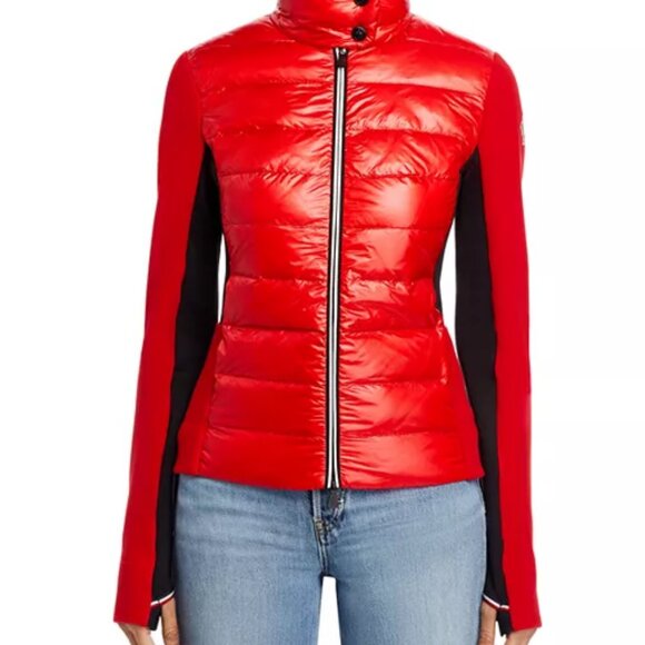 NWT$990 Moncler Grenoble Padded Down Fleece Cardigan Jacket Sz S (1) - Picture 3 of 16